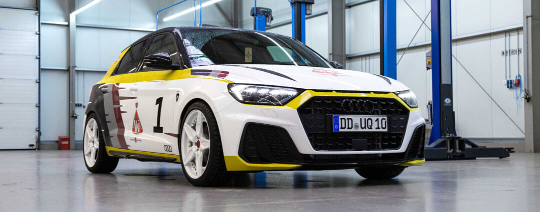 Audi A1 im fertigen HB-Design