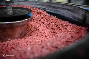 BBS Alufelge beim Keramikpolieren