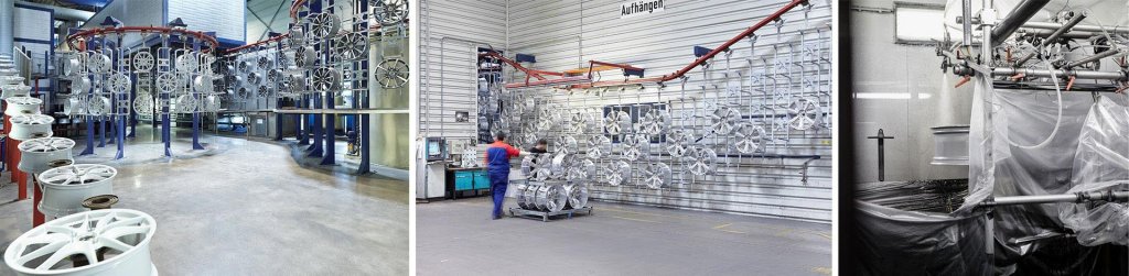 Lackierung von BBS-Alufelgen