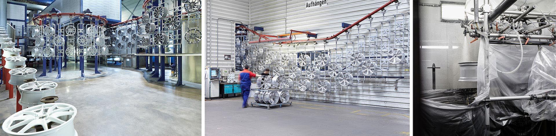 Lackierung von BBS-Alufelgen