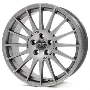 OZ Superturismo GT Grigio Corsa Black Lettering
