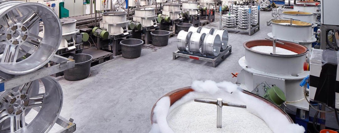 Poliervorgang beim Keramikpolieren