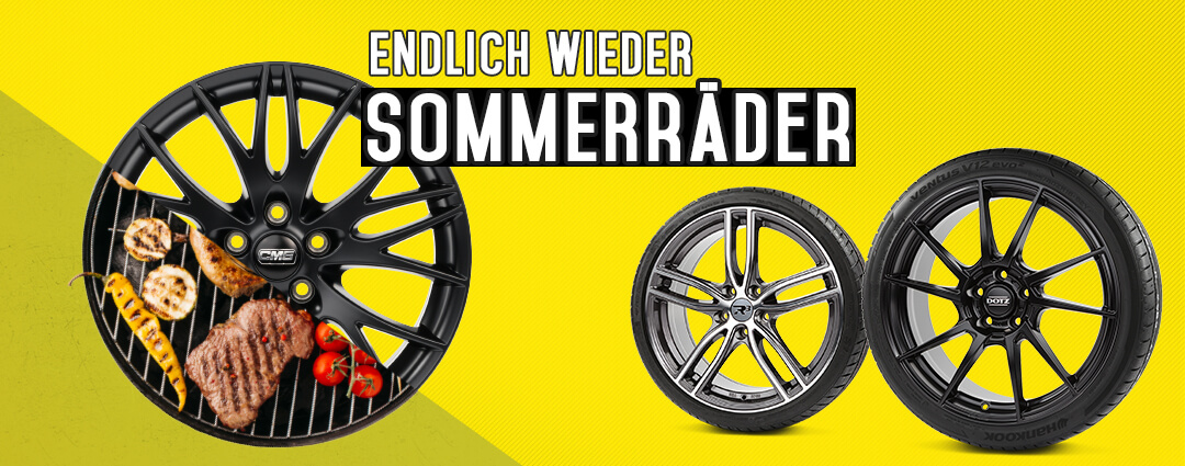 Endlich wieder Sommerräder