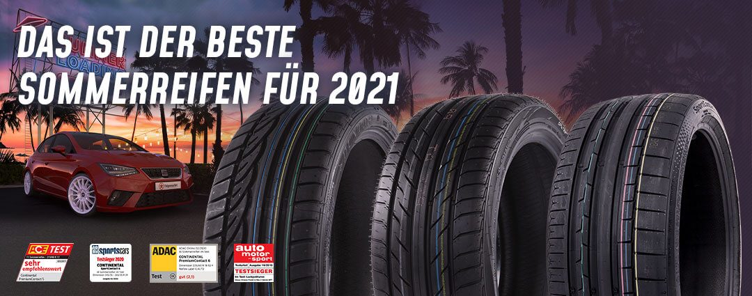 Sommerreifen-Beratung: Das ist der beste Sommerreifen 2021