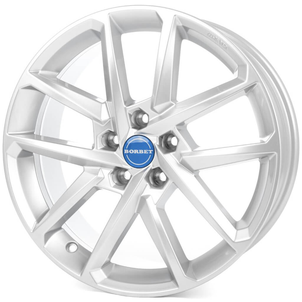 Borbet N crystal silver