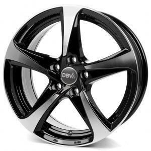 DBV 5SP 001 schwarz glänzend front poliert