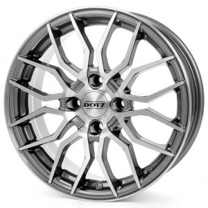 Dotz LimeRock gunmetal polished