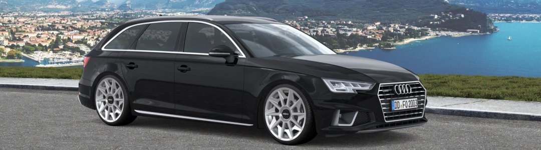 Rotiform CVT silber Audi A4 Avant