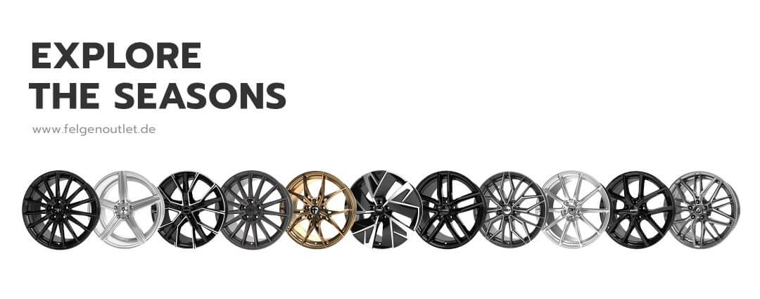 Winter-Felgenangebot Explore the Seasons