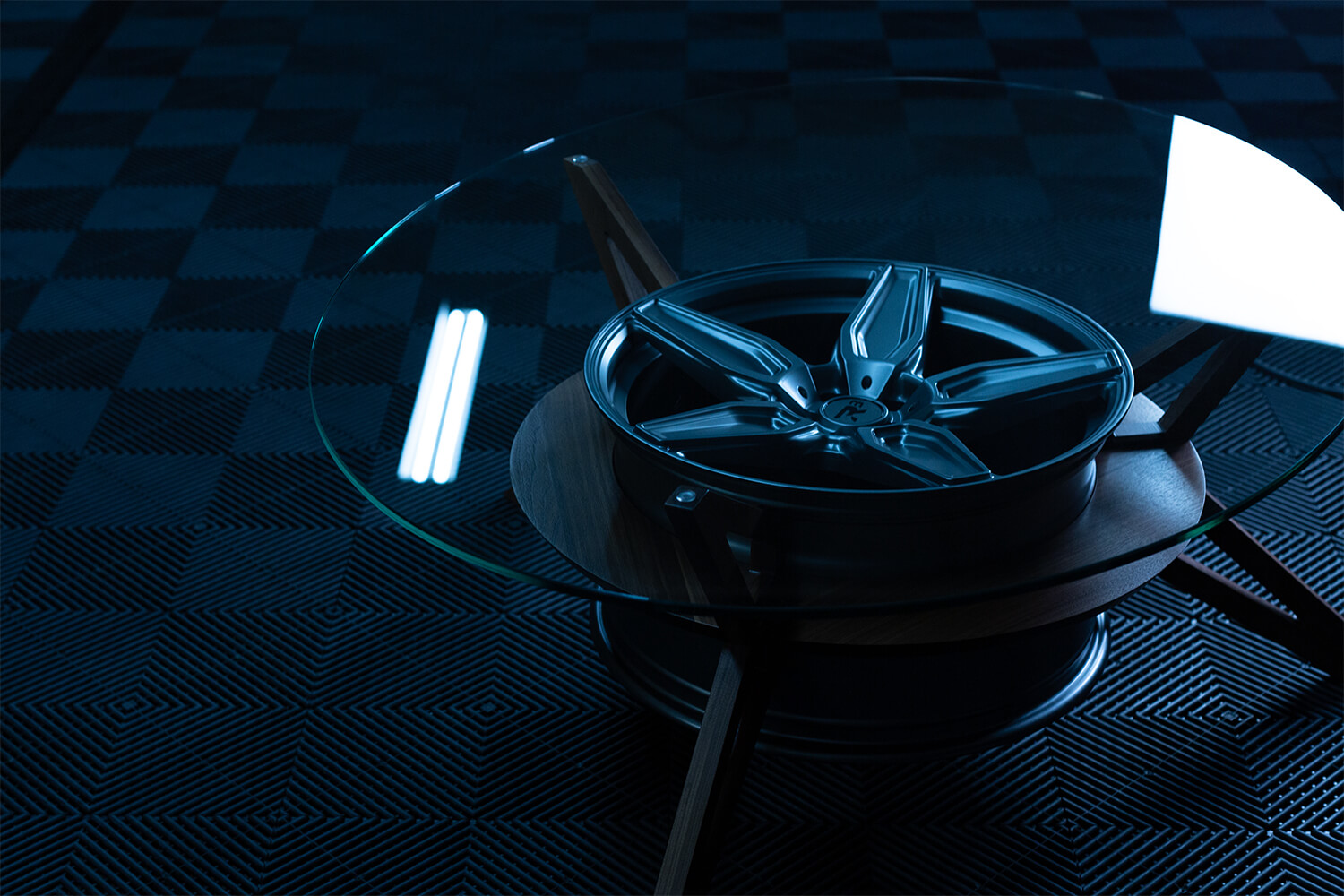 Projekt Felgentisch by Redwood und R3 Wheels