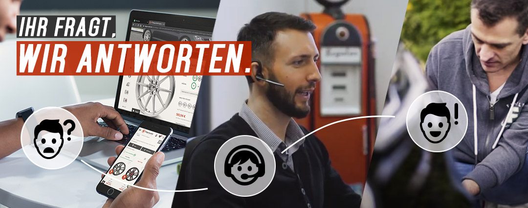 Ihr fragt, wir antworten: die häufigsten Fragen bei felgenoutlet