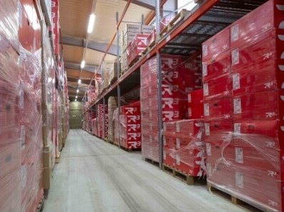 Das Logistikzentrum in Meißen