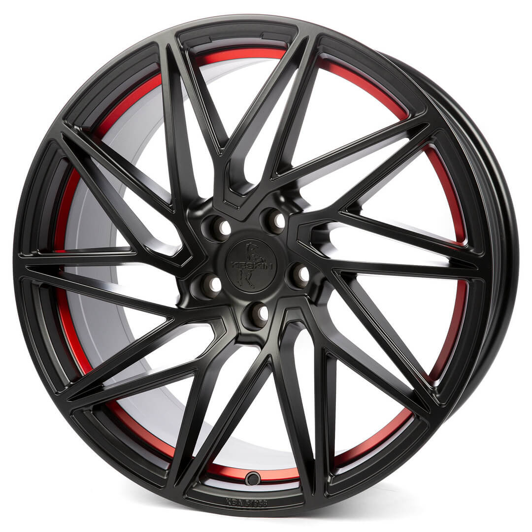 Keskin KT20 Future matt black red inside