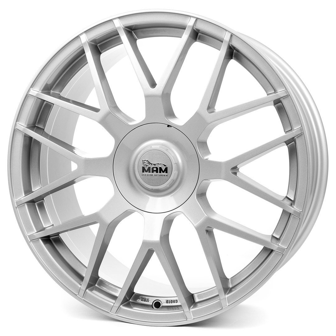 MAM GT1 silver painted