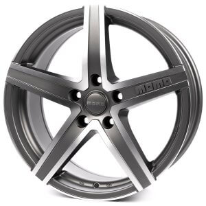 Momo Hyperstar Evo matt anthrazit diamond cut