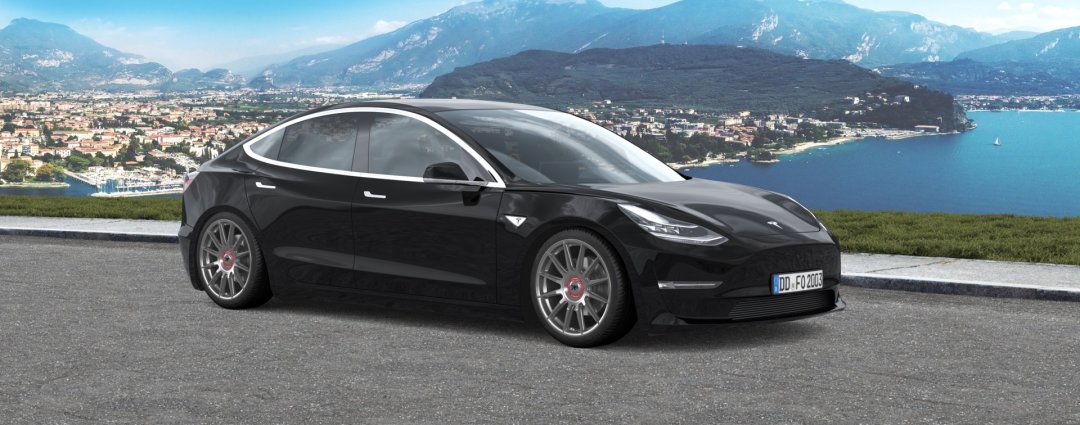 R3 Wheels R3H10 anthracite Tesla Model 3 Schrägheck