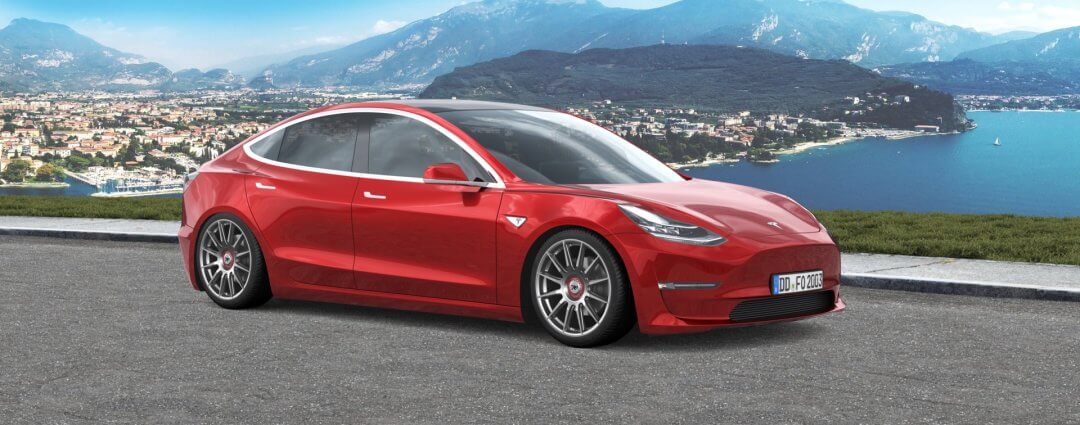 R3 Wheels R3H10 anthracite matt Tesla Model 3 Schrägheck