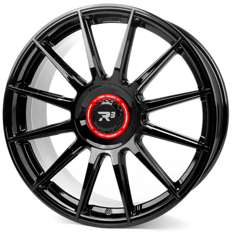 R3 Wheels R3H10 black