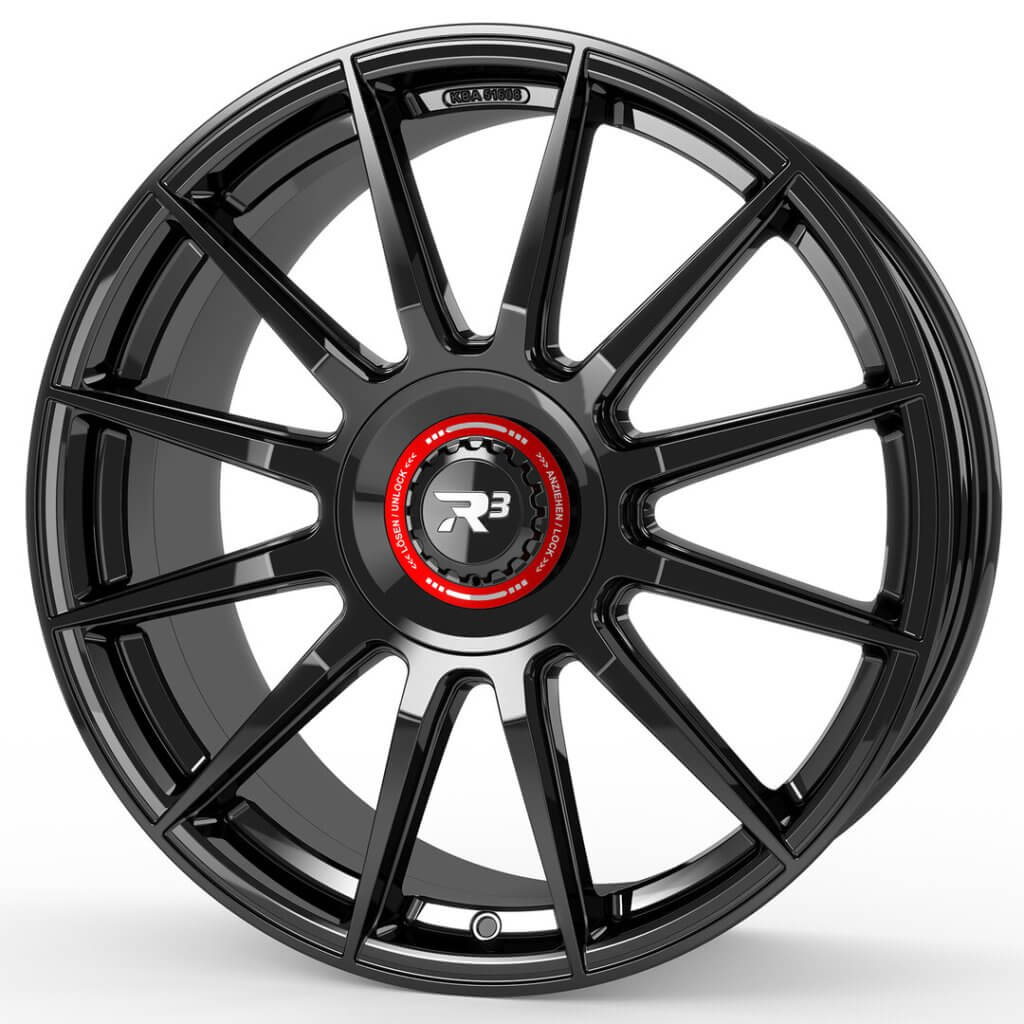 R3 Wheels R3H10 black