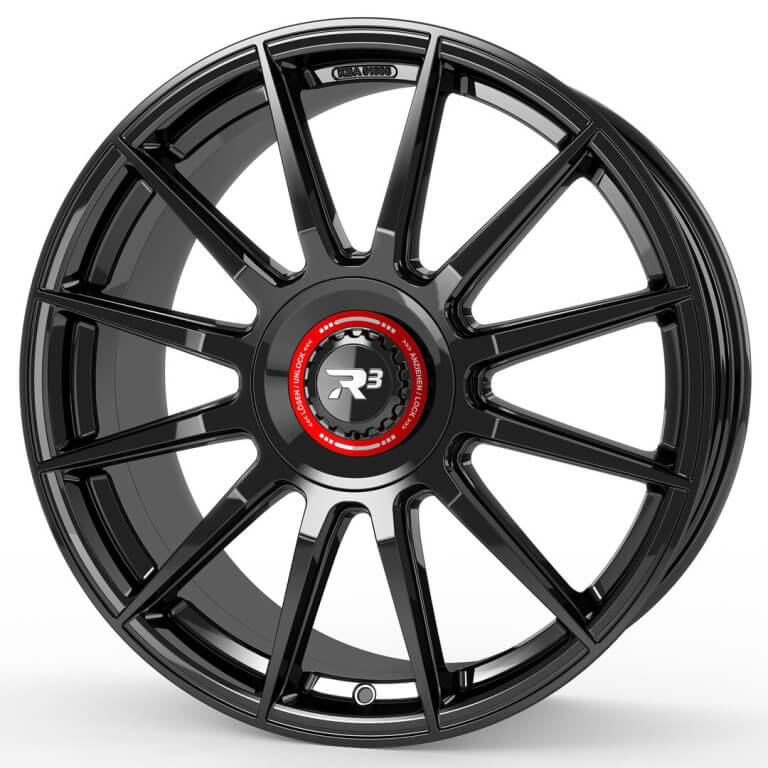 R3 Wheels R3H10 black