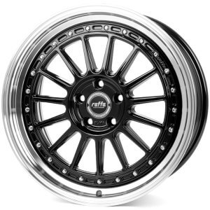 Raffa Wheels RF-04 black polish