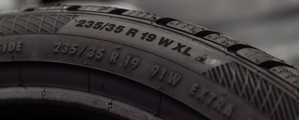 Reifenkennzeichnungen DOT Radial Tubeless