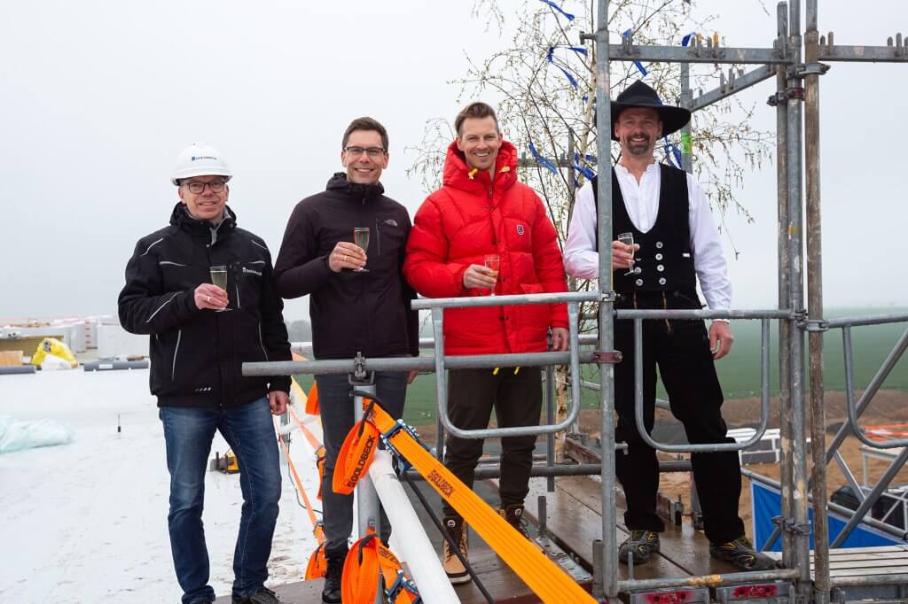 Richtfest Logistikzentrum Siebenlehn