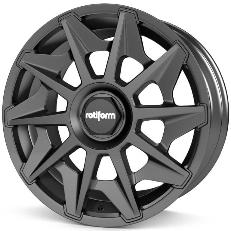 Rotiform CVT schwarz matt