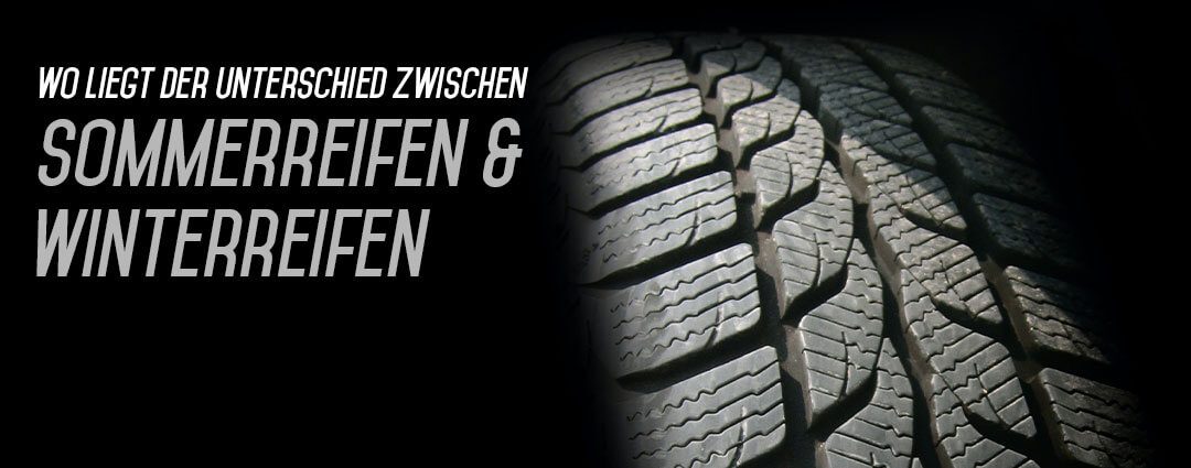 Wo liegt der Unterschied zwischen Sommerreifen und Winterreifen
