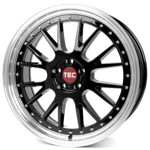 Tec Speedwheels GT Evo schwarz-glanz-hornpoliert