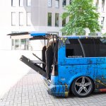 Matthias' Rollstuhl-Konstruktion im T5