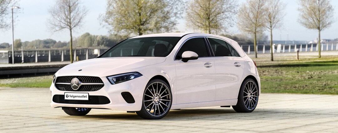 Mercedes mit R3 Wheels Felgen